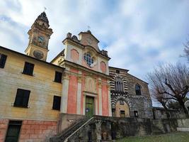 fieschi kyrka basilika i lavagna foto