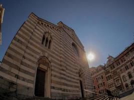 genua helgon stephen santo stefano kyrka foto