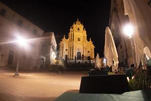 ragusa sicilien barock stad foto