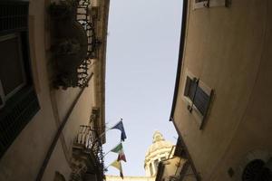 ragusa sicilien barock stad foto