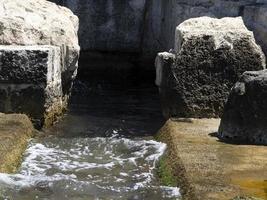 arkimedes pooler på ortigia galning slott ortigia Begagnade till lära barn till simma foto