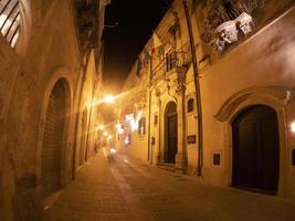 ragusa sicilien barock stad foto