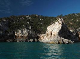 hav oxar grottor grotta del bue marino cala borta Italien foto