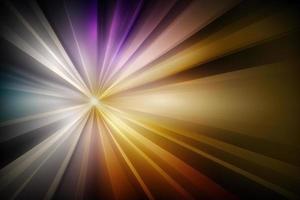 abstrakt Gud stråle Flerfärgad Wow ljus effekt bakgrund foto
