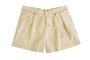 6249 beige shorts isolerat på en transparent bakgrund foto