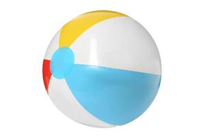 6270 färgad boll isolerat på en transparent bakgrund foto