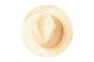 6208 beige hatt isolerat på en transparent bakgrund foto