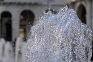 genua piazza de ferrari fontän stänk stad Centrum foto