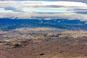 mexico city flygfoto stadsbild foto
