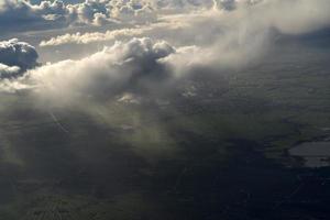 dimma och moln amsterdam område antenn se foto