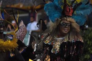 la paz, mexico - februari 22 2020 - traditionell baja kalifornien karneval foto