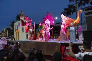 la paz, mexico - februari 22 2020 - traditionell baja kalifornien karneval foto