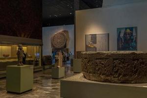 mexico stad, mexico - januari 31 2019 - mexico stad antropologi museum foto