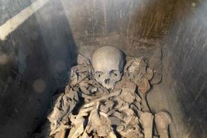 adeln gravar skelett i novo ny slott i neapel fängelse foto