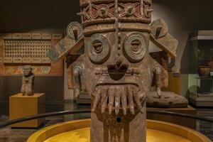 mexico stad, mexico - januari 31 2019 - mexico stad antropologi museum foto