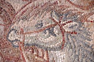 villa del tellaro sicilien fri inträde mosaik- roman foto