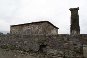 pompei ruiner hus foto