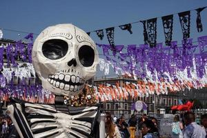 mexico stad, mexico - november 5 2017 - dag av död- firande foto