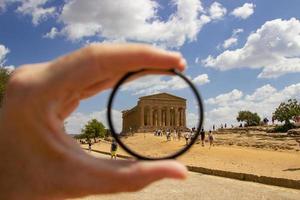 tempio della concordia i agrigento foto