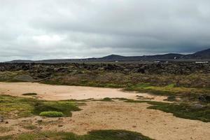 island thingvellir område landskap foto