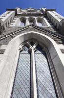 hamn chalmers stad presbyterian iona kyrka fönster foto