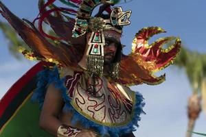 la paz, mexico - februari 22 2020 - traditionell baja kalifornien karneval foto