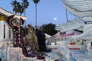 la paz, mexico - februari 22 2020 - traditionell baja kalifornien karneval foto