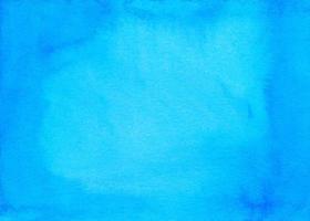 vattenfärg djup blå flytande bakgrund textur hand målad. vattenfärg turkos abstrakt bakgrund. foto