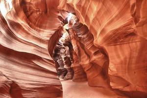 arizona antilop kanjon navajo skön ljus strålar hög strukturera underbar foto