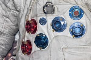 astronaut Plats kostym stänga upp foto