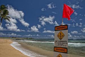 hawaii poipu strand landskap foto