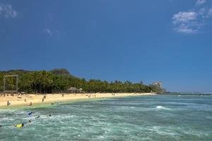 waikiki strand panorama foto