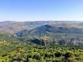 naturlig grön landskap i libanon foto