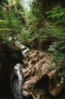 majestätisk raviner du pont du diable grotta i Frankrike foto