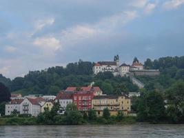 de stad av passau i bavaria foto