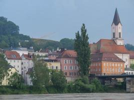 de stad av passau i bavaria foto