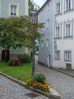 de stad av passau i bavaria foto