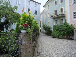 de stad av passau i bavaria foto