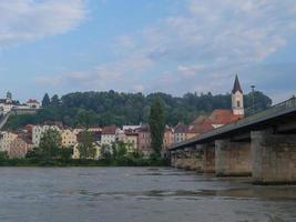 de stad av passau i bavaria foto