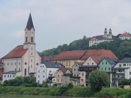 de stad av passau i bavaria foto