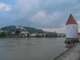 passau stad i bavaria foto