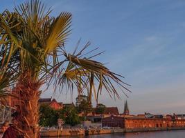 de stad av lubeck i Tyskland foto