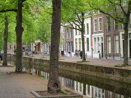 delft stad i de nederländerna foto