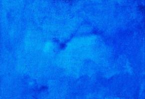 vattenfärg djup blå bakgrund textur. akvarell abstrakt cerulean bakgrund. foto