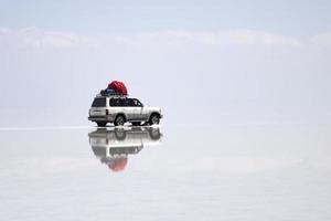 salar de uyuni salt lägenhet i bolivia foto