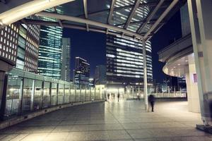 bred se av modern skyskrapor i tokyo, japan foto