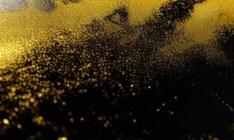 abstrakt vattenfärg guld flämta bakgrund foto