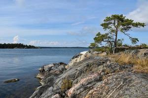 stockholm Sverige skärgård öar baltic hav foto