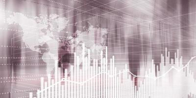 företag finansiera Diagram Graf. handel forex utbyta investering fintech begrepp. blandad media. foto