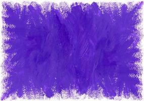 konstnärlig violett målning bakgrund med plats för text. penseldrag av mycket peri trendig Färg måla på horisontell vit duk. abstrakt akryl, gouache eller tempera lila måla textur. foto